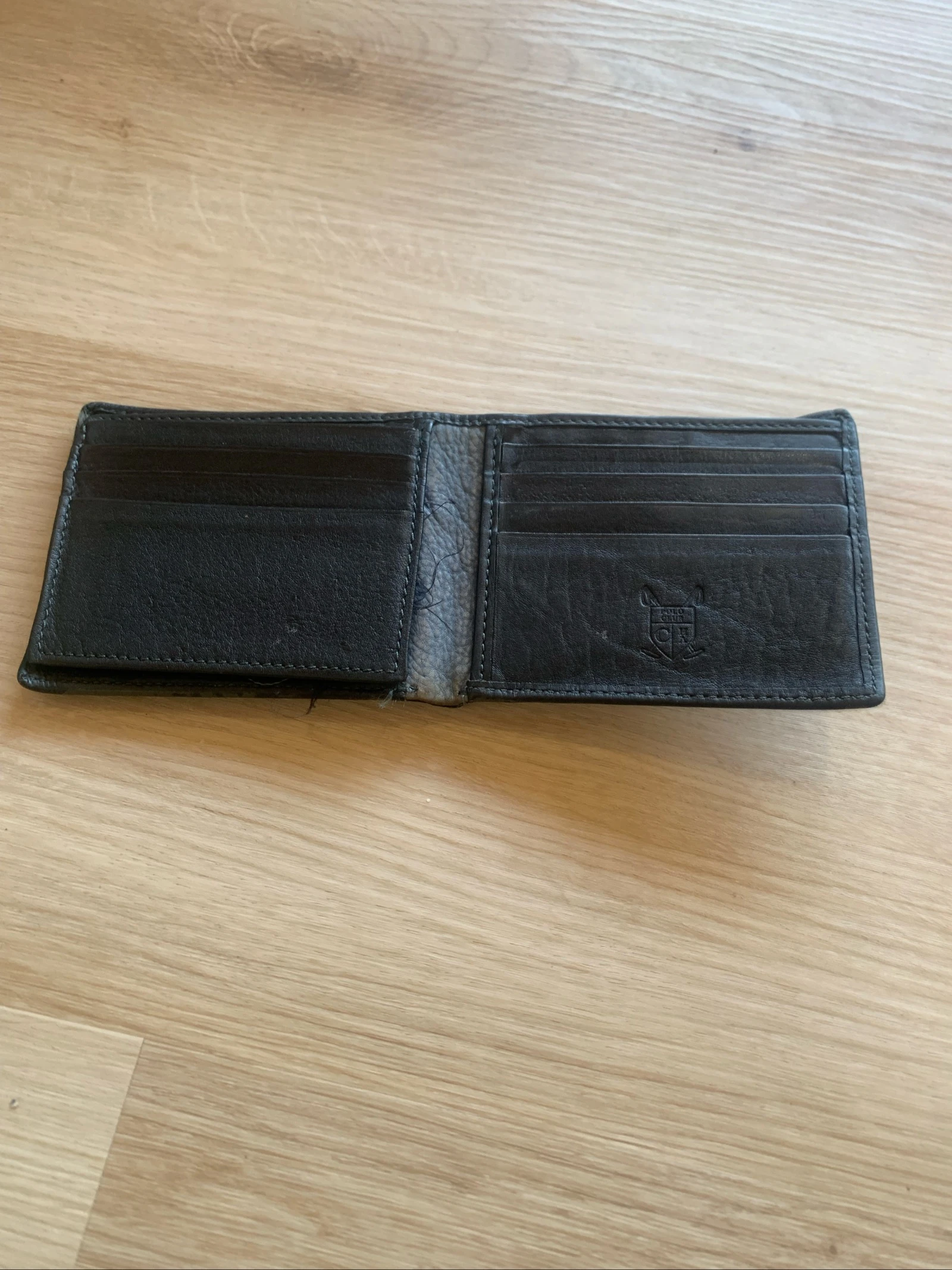 Black leather Polo Club wallet – photo 2